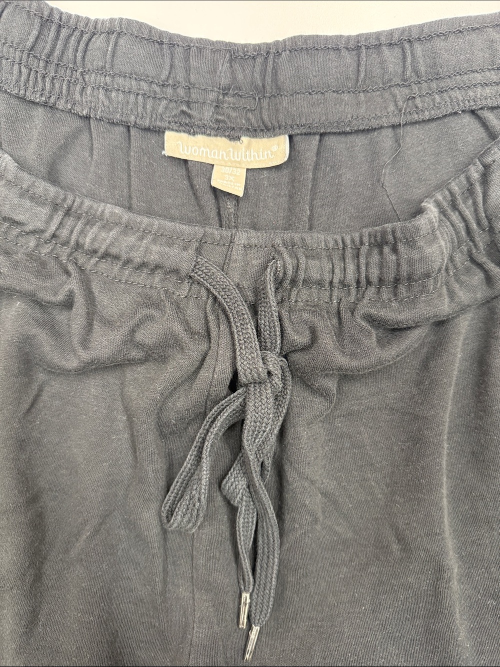 Woman Within black capris